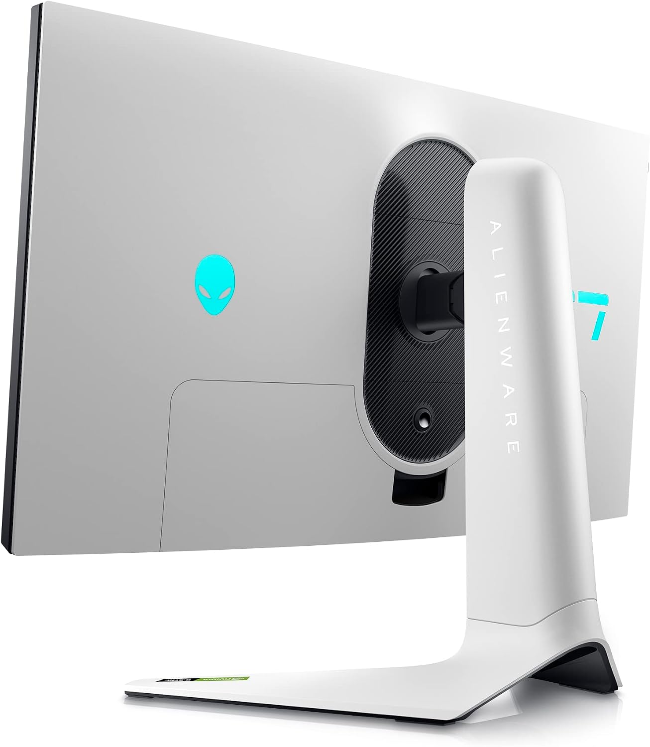 Alienware AW2723DF Gaming Monitor - 27-inch (2560 x 1440) 240Hz Display (DP 1.4), 1ms Response Time, NVIDIA G-Sync, Preset OSD Modes, Height/Tilt/Swivel/Pivot Adjustability - Lunar Light