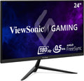 ViewSonic VX2428A 24 Inch 1080p Gaming Monitor, IPS Display with 180Hz and 0.5ms for Fast Gameplay, FreeSync and Eye Care Technology for Smooth Visuals, HDMI, and DisplayPort Inputs