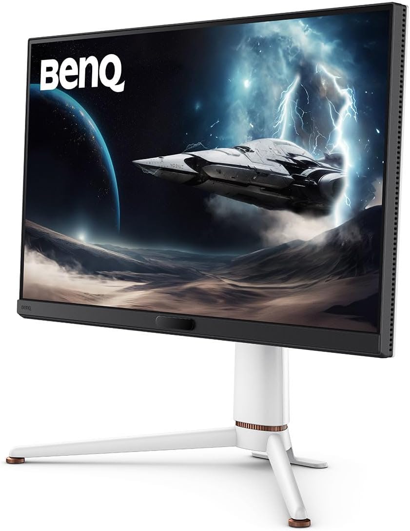 BenQ MOBIUZ EX271Q 27' 2K 180Hz 1ms DP 1.4 HDMI 2.0 65W USB-C Gaming Monitor, 95% P3, DisplayHDR 400, AMD Freesync, KVM, Pixsoul Engine, Remote Controller