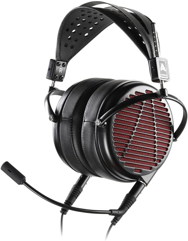 Audeze LCD-GX Audiophile Over-Ear Gaming Headset, Black, with case
