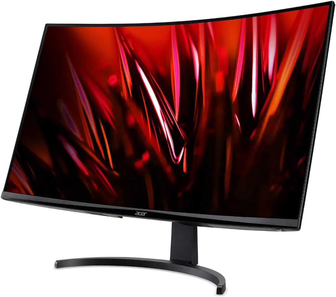 acer Nitro EDB323QU S3 31.5' Gaming Monitor – 165Hz 1ms VRB – AMD FreeSync – HDMI & DisplayPort – ZeroFrame Design – Eye Protection – Adjustable Tilt (Renewed)
