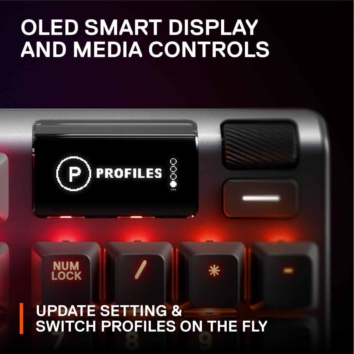 SteelSeries Apex 7 TKL Mechanic Keyboards, Mechanical Gaming Keyboard