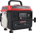 PowerSmart PS50 1000W 2 Stroke Manual Start Portable Generator, Red/Black