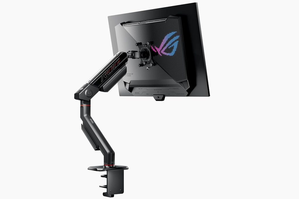 ASUS ROG Swift 27' (26.5' viewable) 1440P OLED DSC Gaming Monitor (PG27AQDM-R) - QHD (2560x1440) 240Hz, 0.03ms, G-SYNC Compatible, 99% DCI-P3, True 10-bit, Monitor Arm Included, 3 yr Warranty