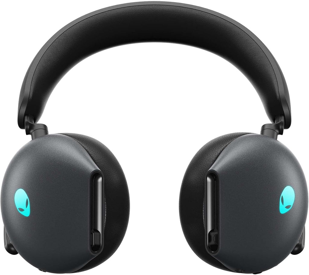 Alienware AW920H Tri-Mode Wireless Gaming Headset - Dolby Atmos Virtual Surround Sound, Active Noise Cancelling, AI-driven Noise-Cancelling microphone, USB-C Wireless Dongle - Dark Side of the Moon