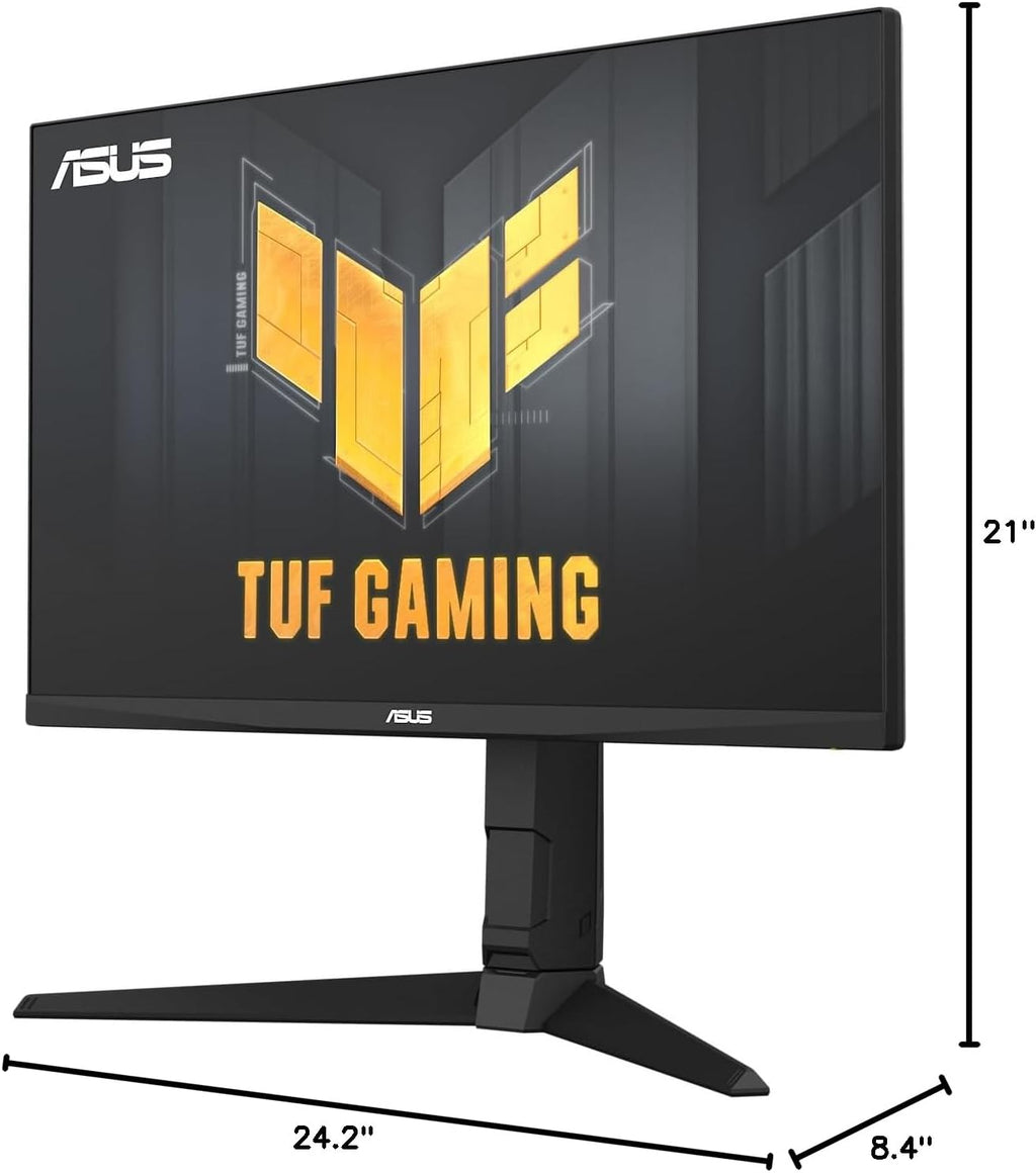 ASUS TUF Gaming 27' 1440P Gaming Monitor (VG27AQML1A) - QHD (2560 x 1440), 260Hz, 1ms, Fast IPS, Extreme Low Motion Blur Sync, G-SYNC Compatible, Freesync Premium, Variable Overdrive, DisplayHDR™ 40
