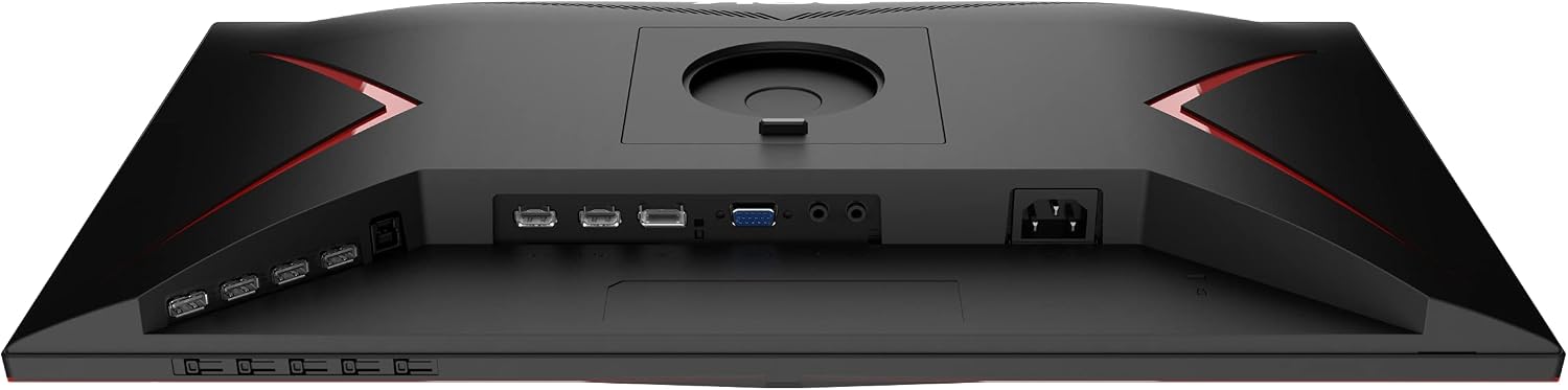 AOC 24G2 24' Frameless Gaming IPS Monitor, FHD 1080P, 1ms 144Hz, Freesync, HDMI/DP/VGA, Height Adjustable, 3-Year Zero Dead Pixel Guarantee,Black/Red
