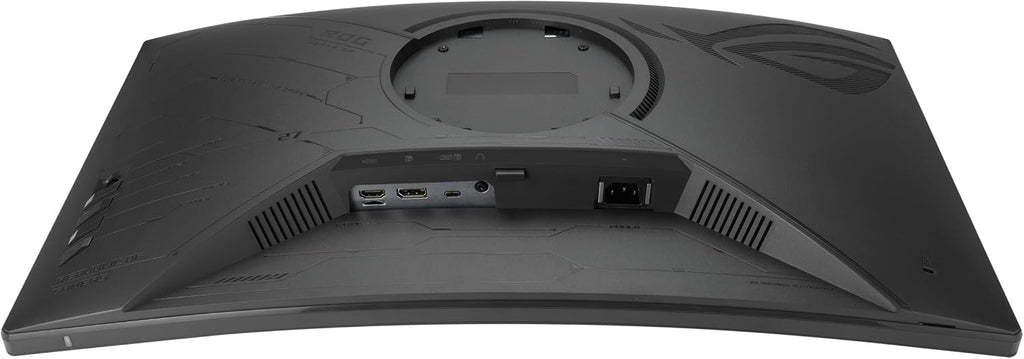 ASUS ROG Strix 27' 1440P HDR400 USB-C Curved Gaming Monitor (XG27WCS) - QHD (2560 x 1440), 180Hz, 1ms, Fast VA, 125% sRGB, DCI-P3 95%, ELMB Sync, FreeSync, DisplayWidget, Tripod Socket, 3yr Warranty