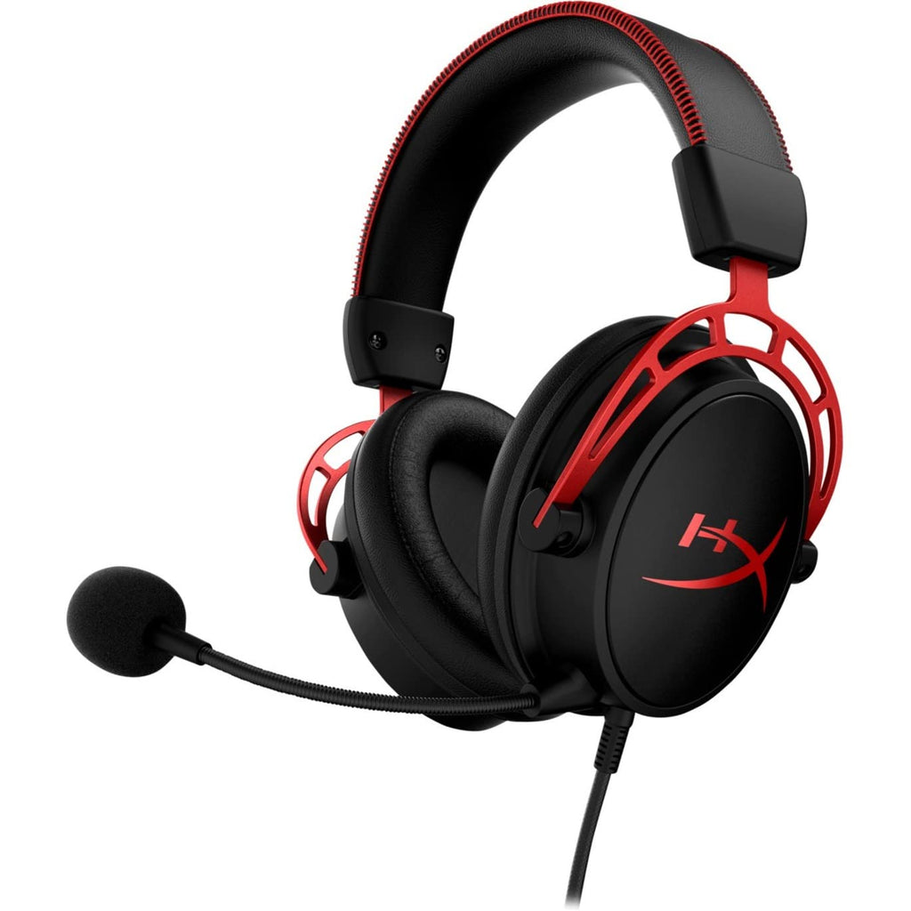 HyperX Cloud Alpha - Gaming Headset, Dual Chamber Drivers, Legendary Comfort, Aluminum Frame, Detachable Microphone & SoloCast – USB Condenser Gaming Microphone