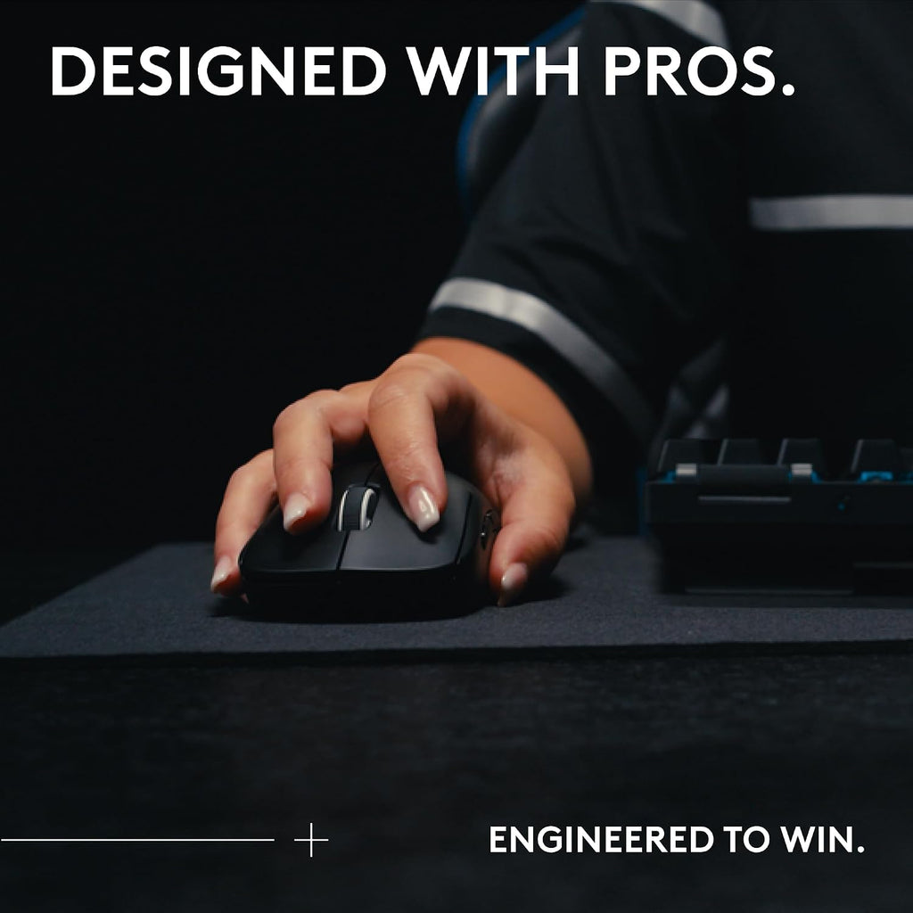 Logitech G PRO X Superlight 2 SE Wireless Gaming Mouse, 60 g pro-Grade Mouse with 5 programmable Buttons, 44K DPI Sensor, 888+ IPS, 1 kHz Report Rate, USB-C Charging for PC/Mac - White