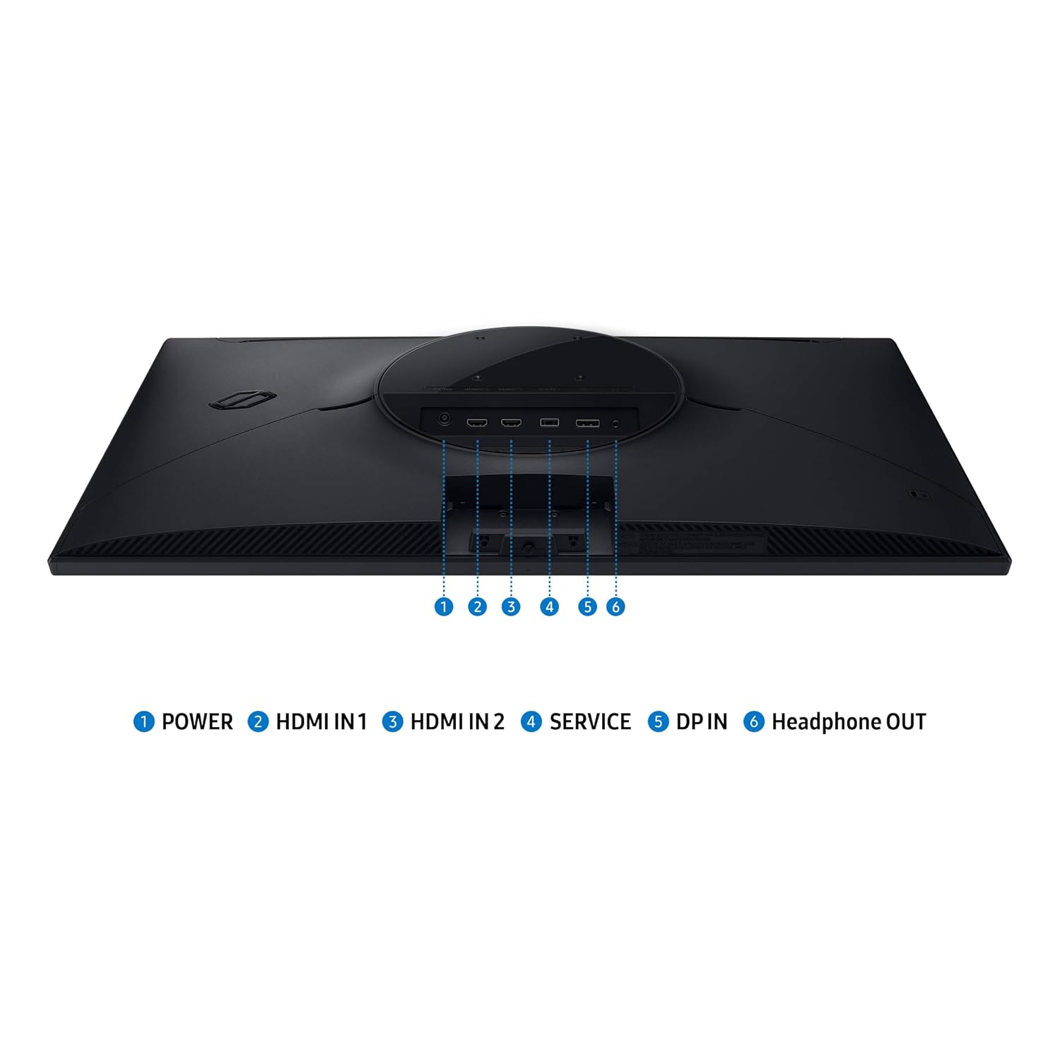 SAMSUNG 27' Odyssey G5 G53F QHD Resolution Gaming Monitor, HDR10, 200Hz Refresh Rate, IPS Panel, AMD FreeSync™ Premium, Black Equalizer, Auto Source Switch, LS27FG53DENXZA