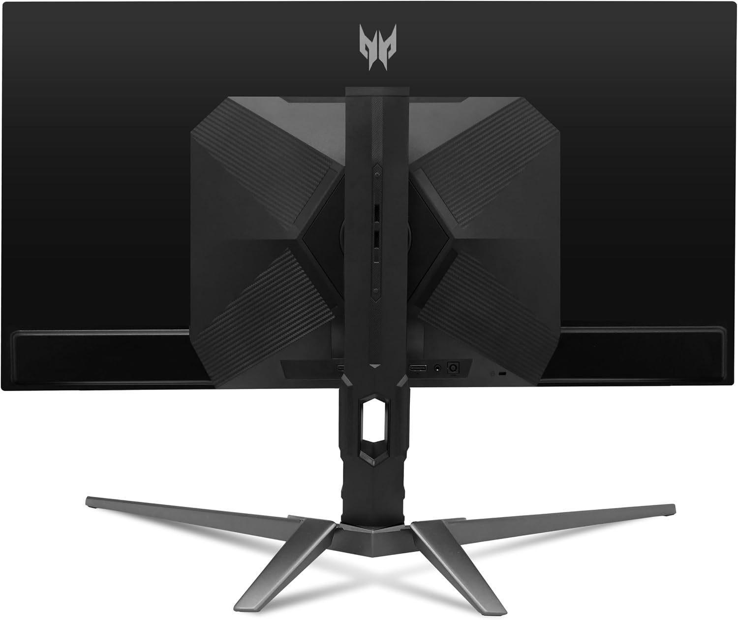 acer Predator Gaming Monitor | 31.5' UHD 3840 x 2160 OLED | AMD FreeSync Premium Pro | 240Hz | 0.03ms | VESA DisplayHDR True Black 400 | DCI-P3 99% | Display Port 1.4 & 2 x HDMI 2.1 | X32 X2bmiiphx