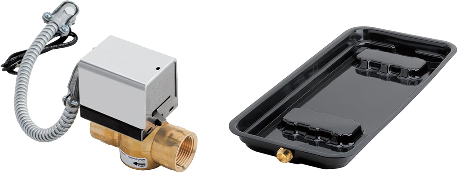 Delta Faucet Steam System Steam Generator Auto Drain and Generator Pan for Use with 240v Generators, Steam System Automatic Purge Drain, 5GA-PAD-240