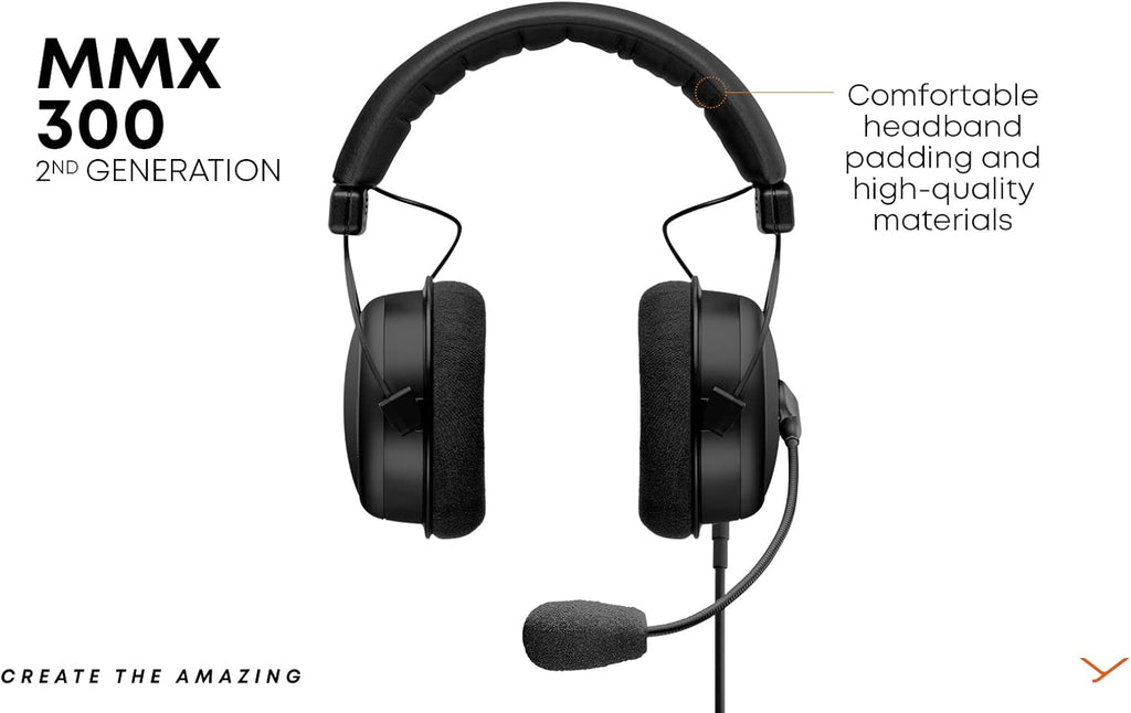 Beyerdynamic 718300 MMX 300 Second Generation Gaming and Multi-Media Headset