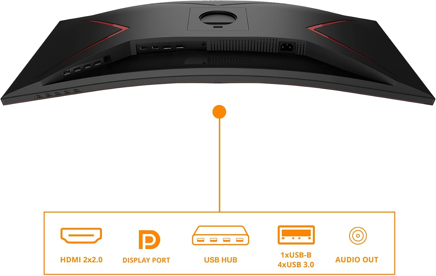 AOC Gaming CU34G2XP/BK skaerm - WLED -