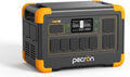 PECRON Portable Power Station E1000LFP, 1024Wh/1800W LiFePO4 Battery Backup, Solar Generator Expandable to 4096Wh, Fast Charging Power Station for Emergencies, Camping, RV, Home Use