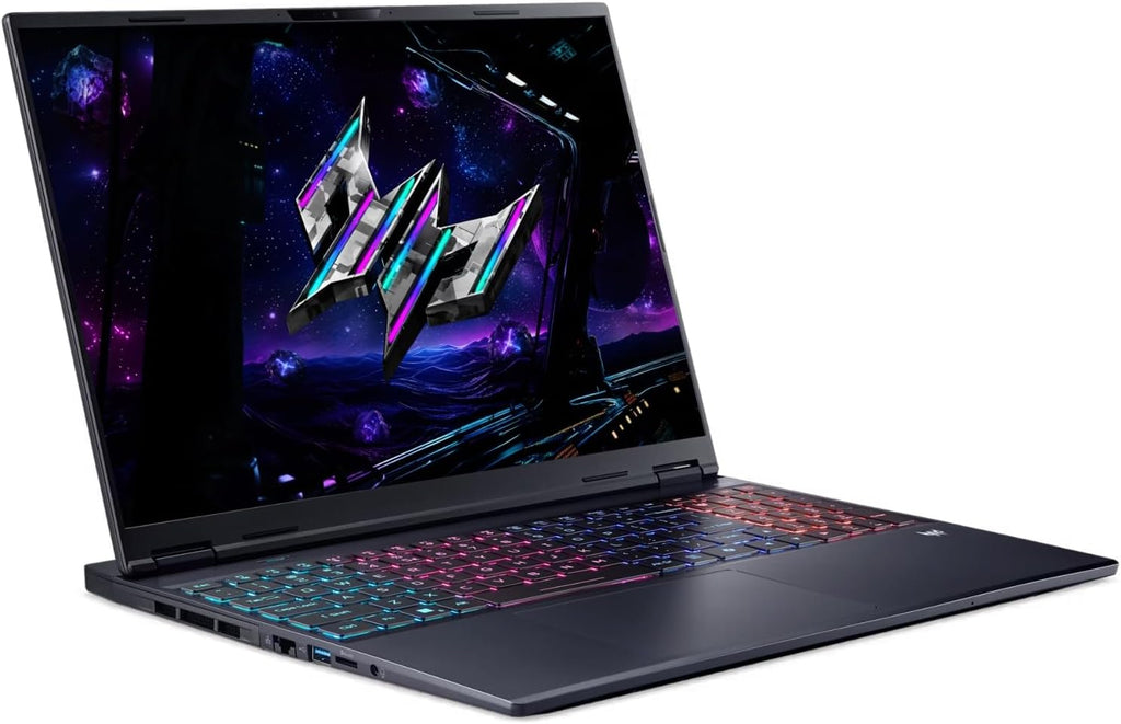 acer Predator Helios Neo 16S AI Gaming Laptop 16.0' 240Hz OLED WQXGA (Intel Ultra 9-275HX, GeForce RTX 5060 8GB, 16GB DDR5, 2TB PCIe SSD, Copilot, Thunderbolt 4, Win 11 Home) w/DKZ USB Port Expander