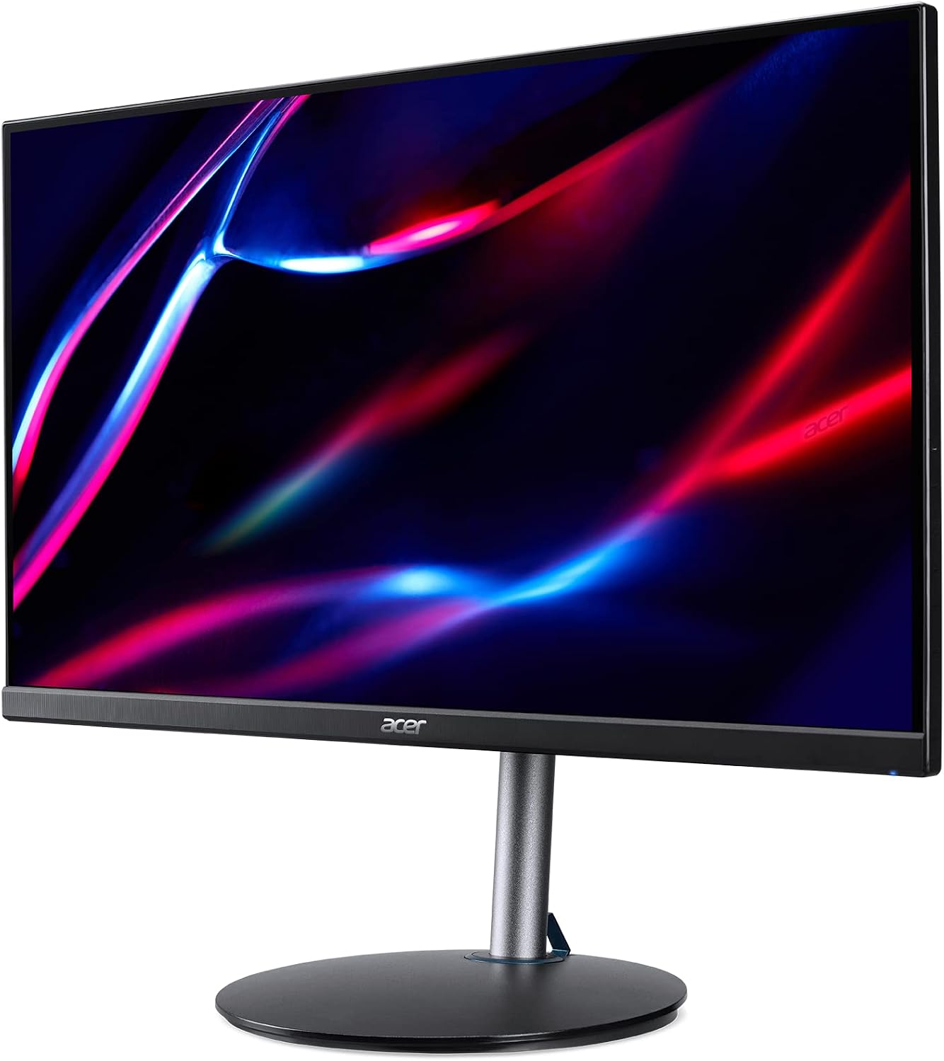 acer Nitro 24.5' Full HD 1920 x 1080 PC Gaming Monitor | AMD FreeSync Premium | Up to 250Hz Refresh | 1ms (VRB) | ZeroFrame | ErgoStand | 1 x Display Port 1.2 & 2 x HDMI 2.0 Ports