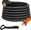 Rophor 50 Amp Generator Cord 25 Feet, NEMA 14-50p to CS6364 & SS2-50R Generator Emergency Power Cord, 125/250V, 12500 Watts, Perfect for Generator to House Connection
