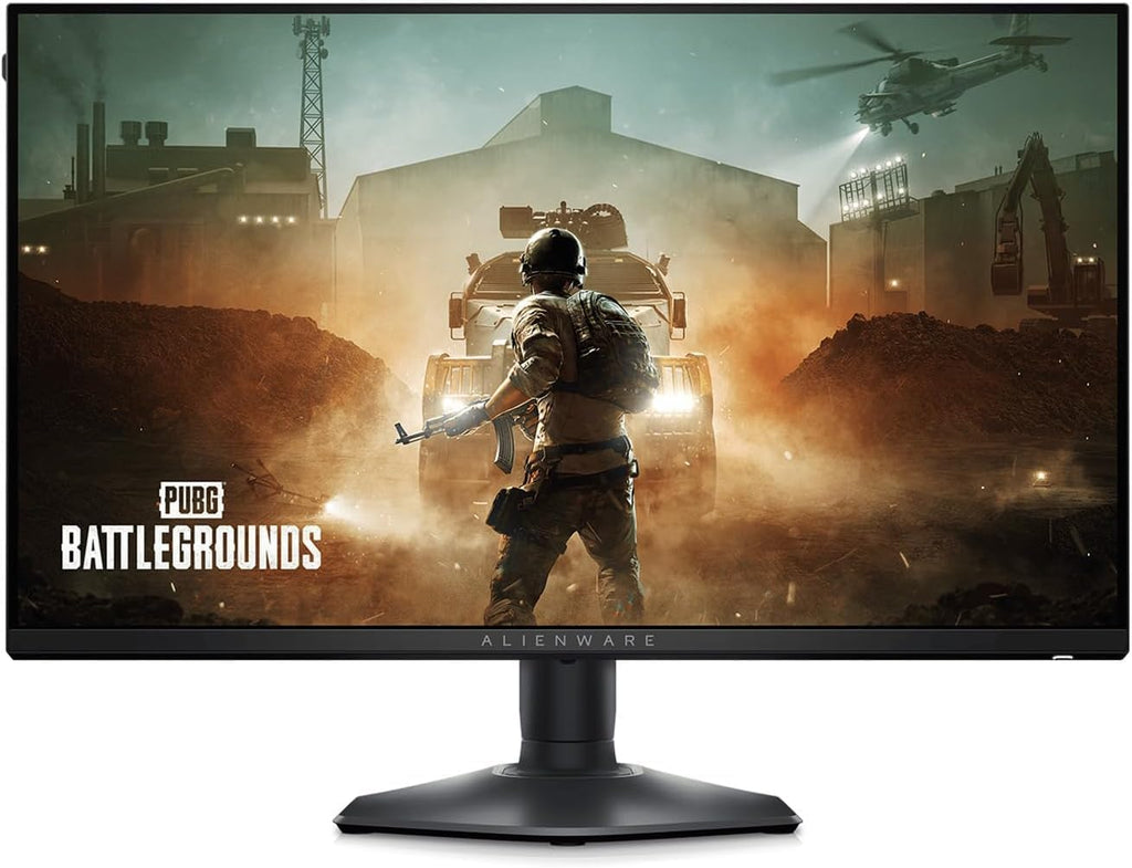 Alienware Gaming Monitor AW2523HF 24.5'' IPS LED FHD 360Hz Display, AMD FreeSync Monitor (USB, HDMI),Height/Tilt/Swivel/Pivot Adjustability, Dark Side of The Moon with HEX Accessories