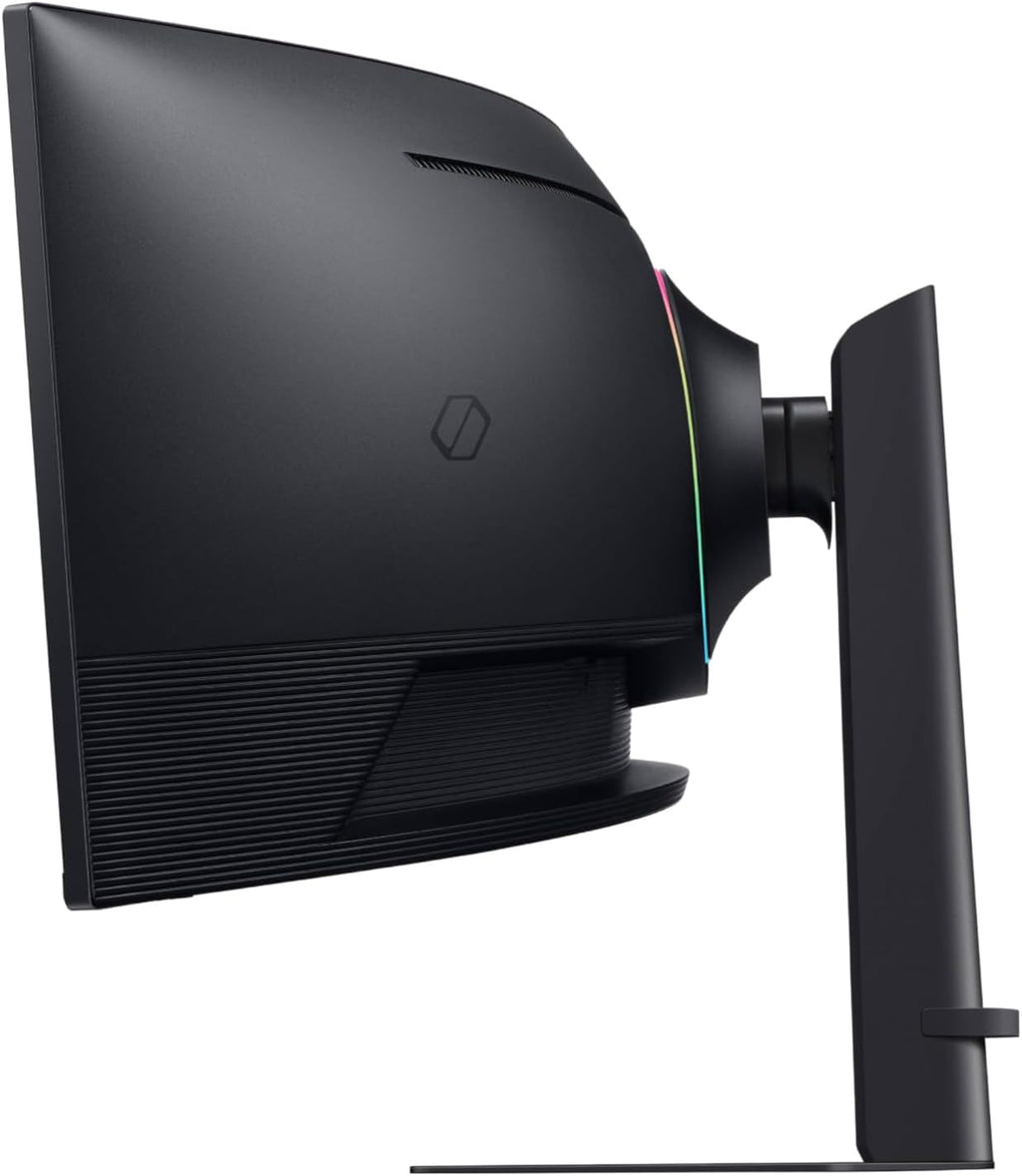 Samsung 49' Odyssey G9 Series DQHD 1000R Curved Gaming Monitor, 1ms(GtG), VESA DisplayHDR 1000, 240Hz, AMD FreeSync Premium Pro, Height Adjustable Stand, Ultrawide Screen, LS49CG954ENXZA, 2024