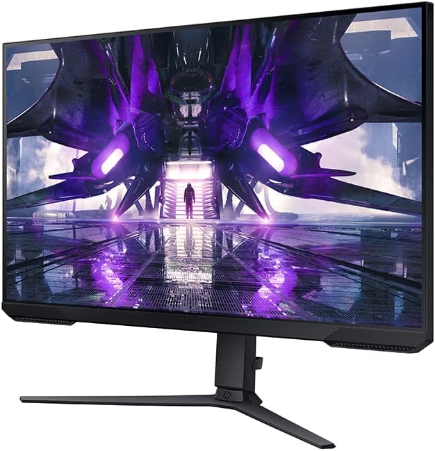 SAMSUNG 32' Odyssey G32A FHD 1ms 165Hz Gaming Monitor with Eye Saver Mode, Free-Sync Premium, Height Adjustable Screen for Gamer Comfort, VESA Mount Capability (LS32AG320NNXZA)
