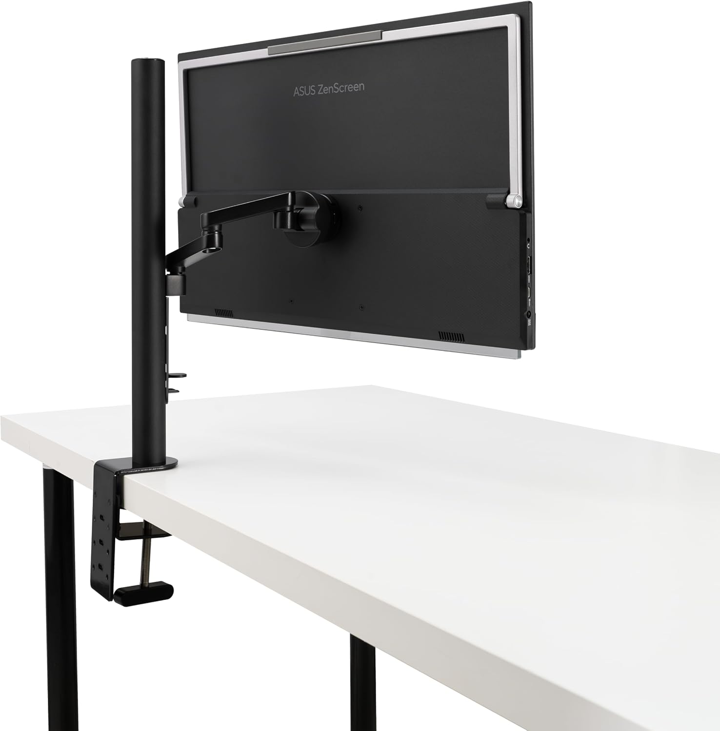 ASUS ZenScreen 22' (21.5 viewable) 1080P Portable Monitor (MB229CF) – Full HD, IPS, 100Hz, USB-C PD 60W, Speakers, Carrying Handle, Kickstand, C-clamp Arm, Partition Hook, Subwoofer, 3 yr Warranty