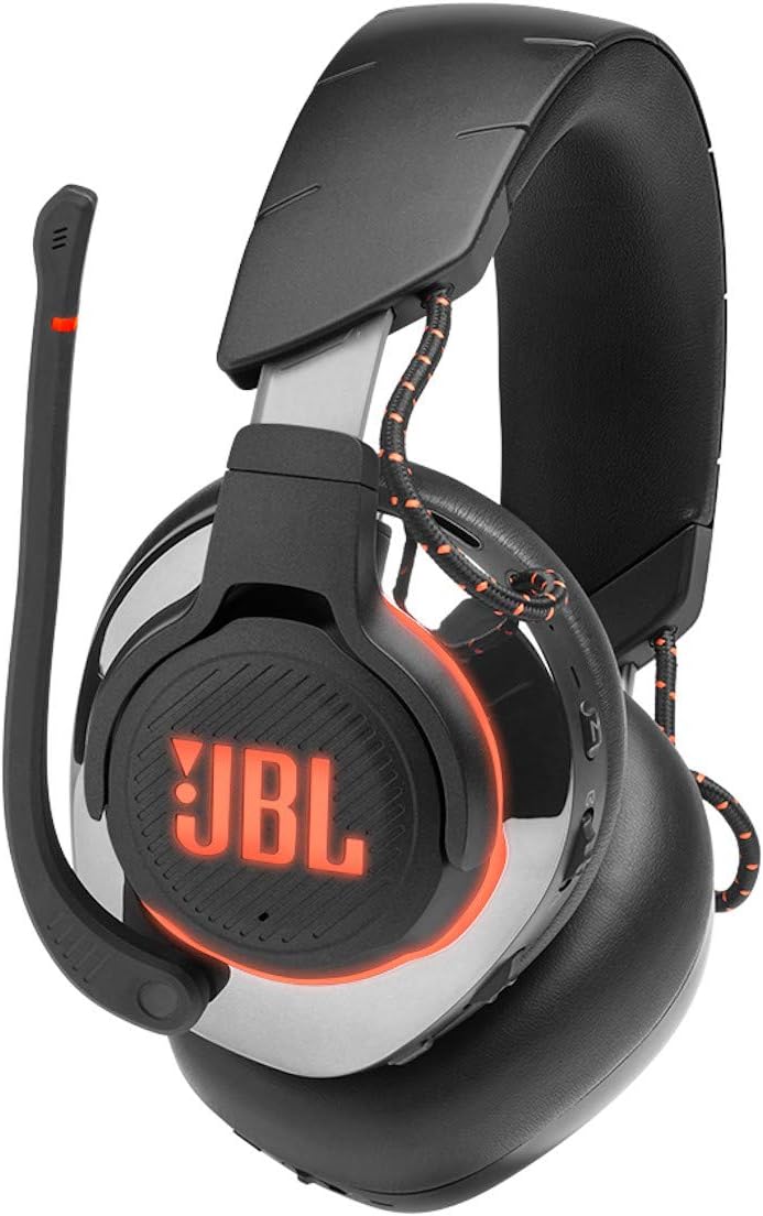 JBL Quantum 800 - Wireless Over-Ear Performance Gaming Headset with Active Noise Cancelling and Bluetooth 5.0 - Black
