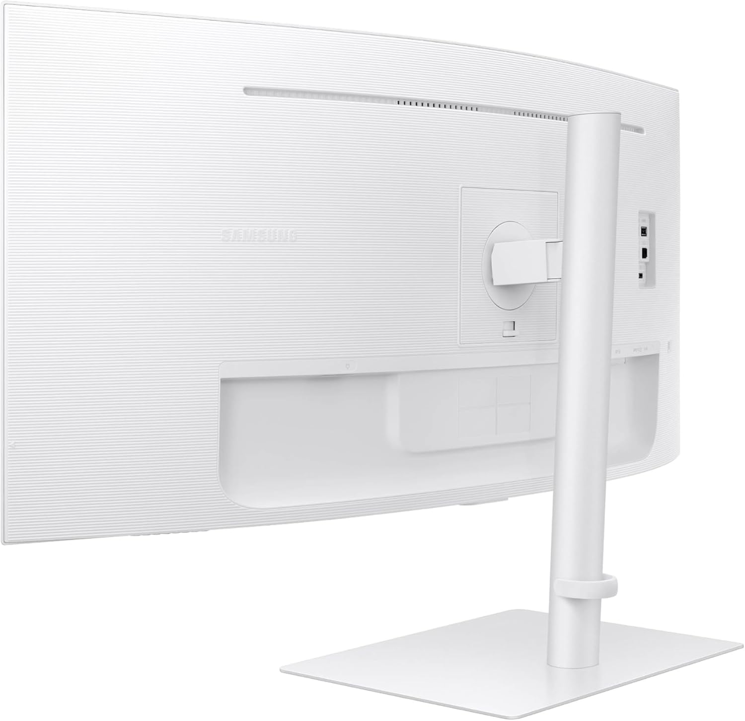 Samsung 34' ViewFinity (S65TC) Series Ultra-WQHD 1000R Curved Computer Monitor, HDR10, 100Hz, AMD FreeSync, Thunderbolt 4, Height Adjustable Stand, Built-in Speakers, Eye Care, LS34C650TANXGO, 2024