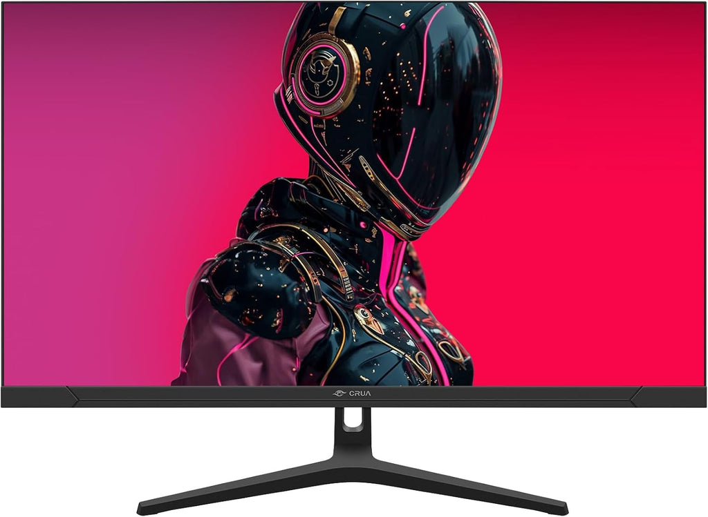CRUA 32' 4K Gaming Monitor, UHD 3840x2160 IPS Display, 144Hz, AMD FreeSync, 120% sRGB, 1.07B Colors, Built-in Speakers, HDMI 2.1 & DP 1.4, Wall Mountable PC Monitor for Gaming, Streaming & Work