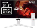 acer Nitro Gaming Smart Monitor with Google TV | 31.5' WQHD 2560 x 1440 | AMD FreeSync | Up to 180Hz | 1ms (VRB) | 1 x USB Type-C Port, 1 x Display Port 1.4 & 1 x HDMI 2.0 Port | GA321QU Pwmipruxw