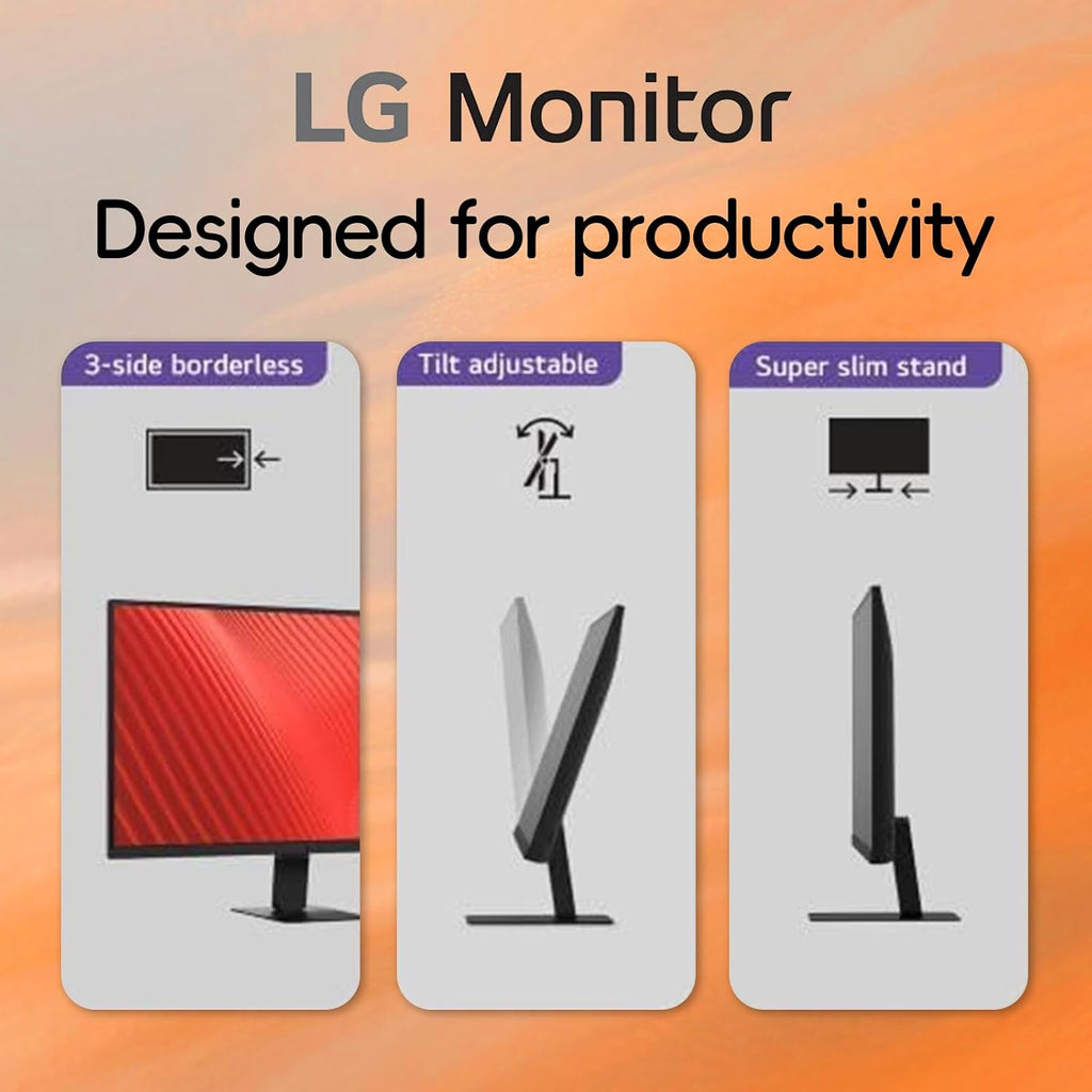 LG 32 inch QHD (2560 x 1440) IPS Computer Monitor, 100Hz, 5ms, HDR10, 99% sRGB, Dynamic Action Sync, Contrast Ratio 1000:1, Reader Mode, Flicker Safe, HDMI, USB Type-C, Tilt Adjustment