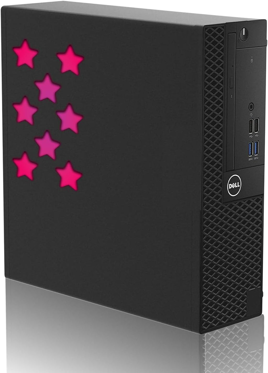 Dell Desktop PC Gaming Bundle - Core i7, 16GB RAM, 1TB SSD, 27-inch Curved Monitor, GT 730, RGB Keyboard with AI-Enhanced Copilot Key and Mouse, RGB Headphone, Webcam, Wi-Fi, Win 11 Pro (Renewed)