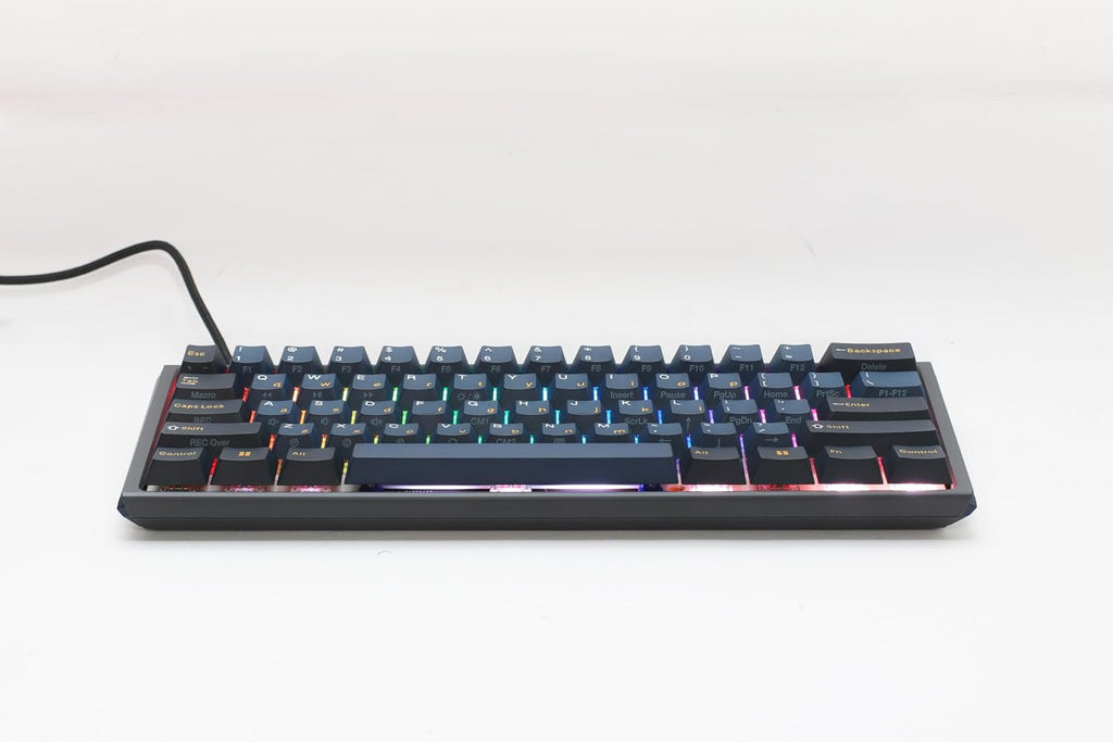Ducky One 3 Mini Pro Nazca 8K 60% Hotswap RGB Triple Shot PBT Mechanical Keyboard - Cherry MX2A Blue