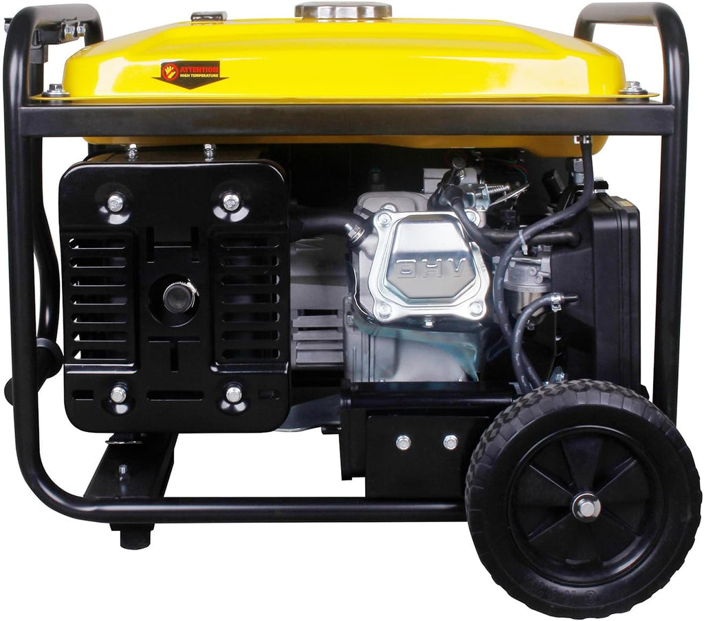 Aceup Energy 4,350 Watt Gas Generator Portable for home use, Gas Powered generator with Wheels Kit, 30A Outlet, EPA & CARB Compliant
