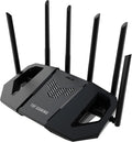 ASUS TUF Gaming BE6500 WiFi 7 Router - Dual-Band, Up to 6.5 Gbps Wireless, Game Accelerator, Multi-Link Operation (MLO), (x4) 2.5GbE Ports, Mesh + VPN Compatible, & Subscription-Free Network Security