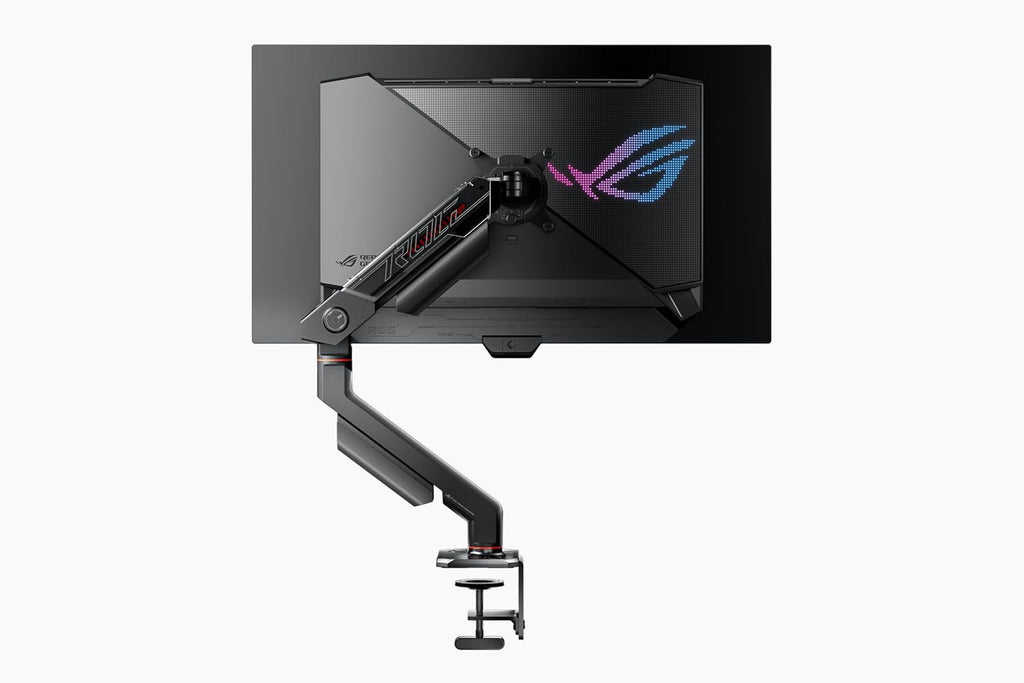 ASUS ROG Swift 27' (26.5' viewable) 1440P OLED DSC Gaming Monitor (PG27AQDM-R) - QHD (2560x1440) 240Hz, 0.03ms, G-SYNC Compatible, 99% DCI-P3, True 10-bit, Monitor Arm Included, 3 yr Warranty