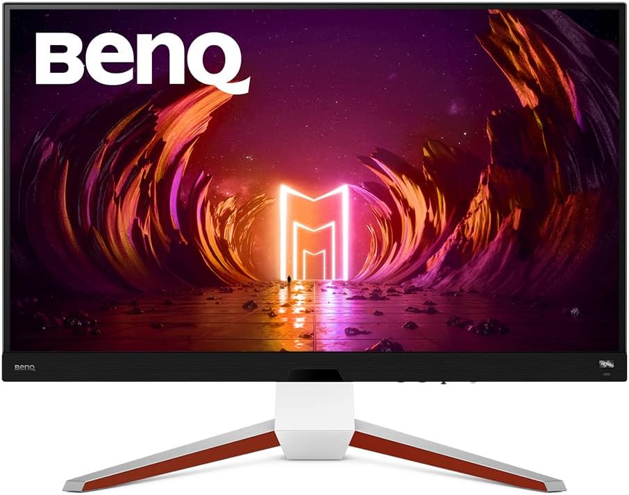 BenQ MOBIUZ Gaming Monitor 32' 4K UHD 144Hz EX3210U 1ms w/Remote | IPS | HDRi | AdobeRGB | P3 | Freesync Premium Pro | Height, Swivel & Tilt | 2.1 Audio & Subwoofer | Noise-Cancelling Mic | HDMI 2.1