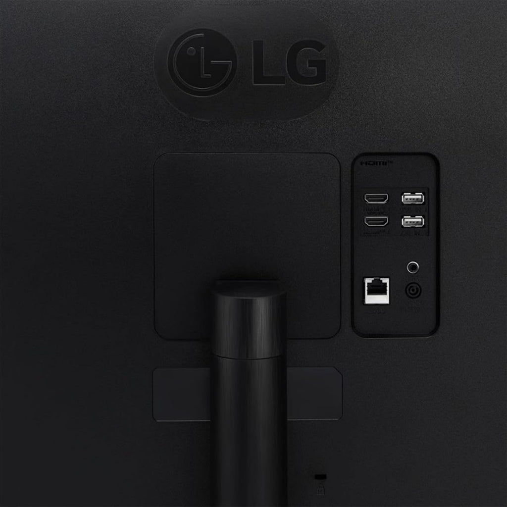 LG 34' Curved Smart WQHD (3440x1440) Monitor, 100Hz, HDR10, 99% sRGB, webOS 23, AirPlay 2, Screen Share, Built-in Speakers, Includes Remote Control