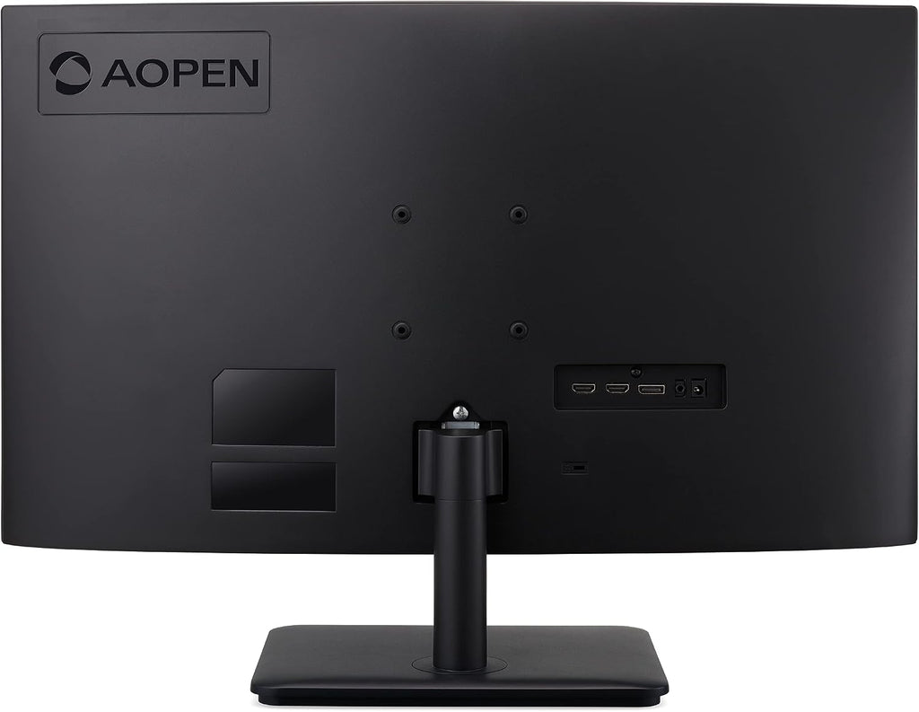 AOPEN by Acer 27HC5UR Pbmiipx 27' 1500R Curved Zero-Frame WQHD (2560 x 1440) Gaming Monitor | AMD FreeSync Premium Technology | Up to 165Hz | 1ms | 2 x HDMI Ports & 1 x Display Port, Black