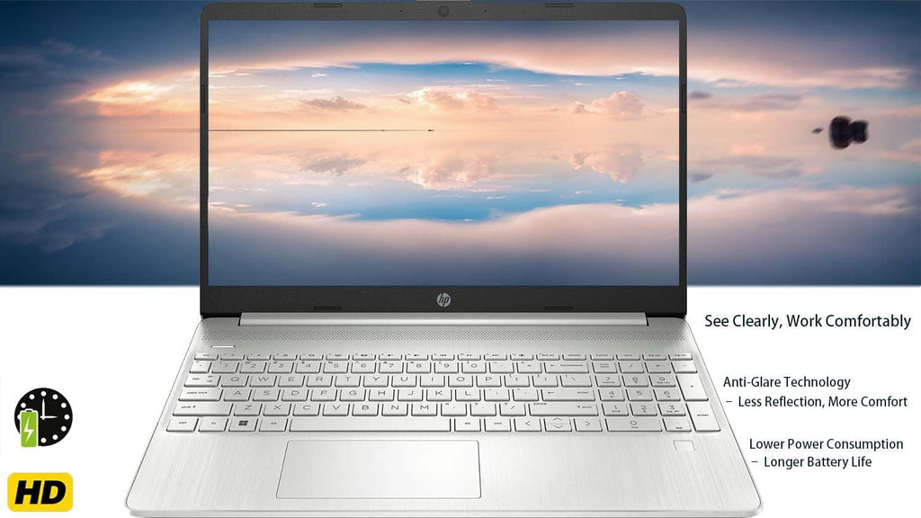 HP Laptop | 15.6' HD Laptop | AMD Ryzen 3 5300U | 32 GB RAM DDR4 | 512GB PCIe | 720P Front Facing Camera | 0.78inch Ultra-Thin | 3.75lb Lightweight | Windows 11 Home