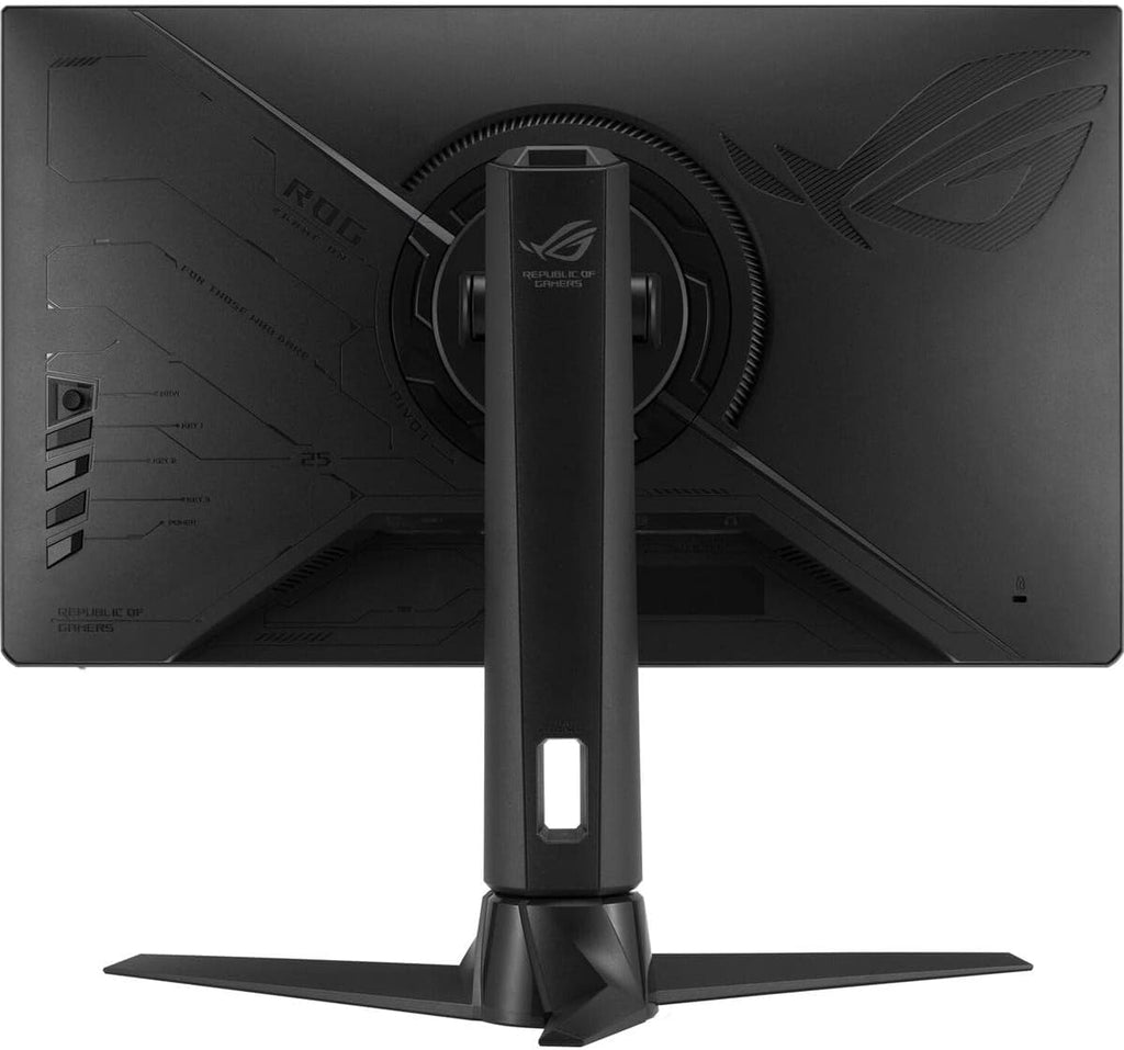 ASUS ROG Strix 24.5' 1080P Gaming Monitor (XG256Q) - Full HD, Fast IPS, 180Hz, 1ms, G-Sync Compatible/FreeSync, DisplayPort, HDMI, DisplayHDR400, Black