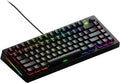 Glorious Gaming - GMMK 3 Custom Mechanical Gaming Keyboard with Knob, 75% Tenkeyless Keyboard, Modular Gasket System, Doubleshot PBT Keycaps, Aluminum Switch Plate, Hotswappable Switches, ANSI (Black)