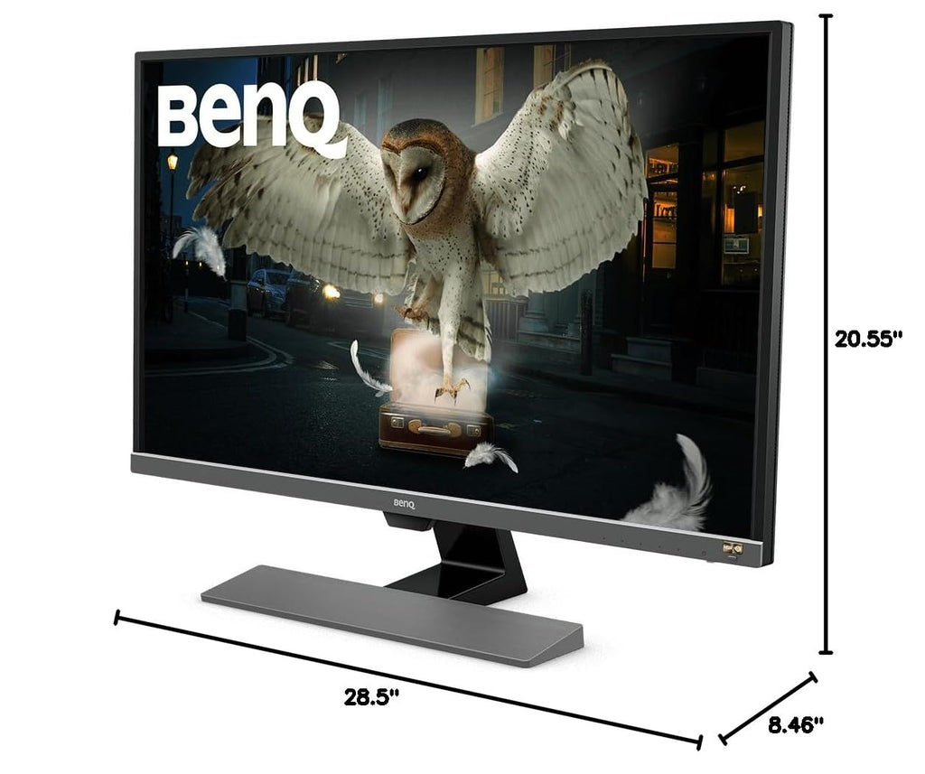 BenQ EW3270U 32' 4K HDR Monitor, 10 Bit, Brightness Intelligence Plus, Eye Care, USB Type-C, HDMI