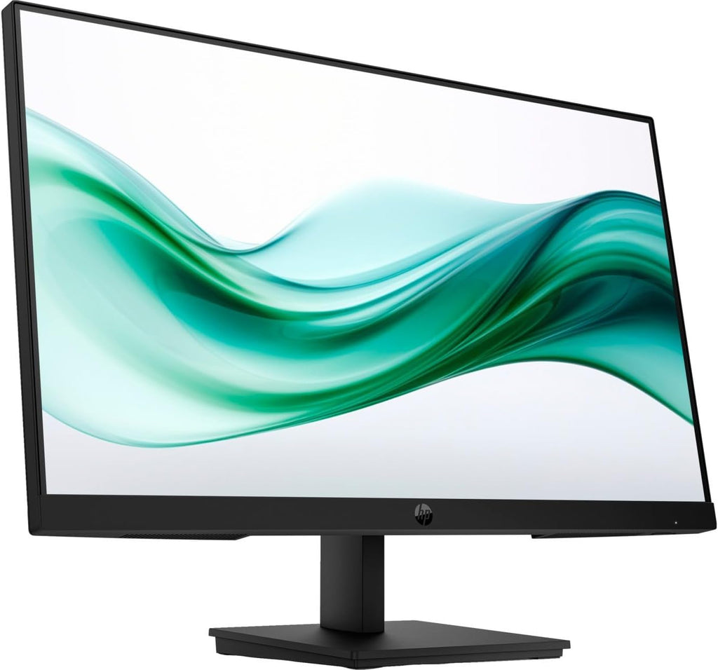 HP 24' Series 3 Pro 24' FHD Computer Monitor (1920x1080), 100Hz Anti-Glare Display, HDMI, VESA Mount, Black, Bundle with dockztorm hub and ErgoFlexy Dual Monitor Mount. (2Pack)