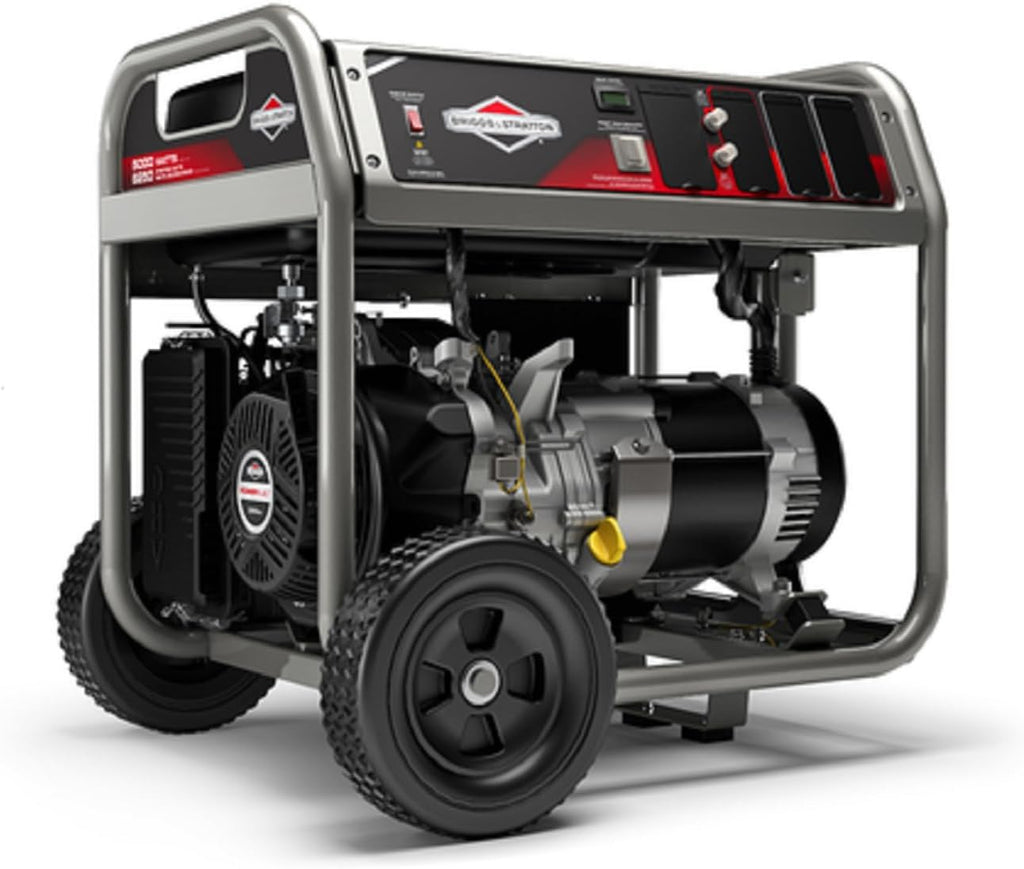 Briggs and Straton, 6500W Portable Generator, Outdoor, Electric Start