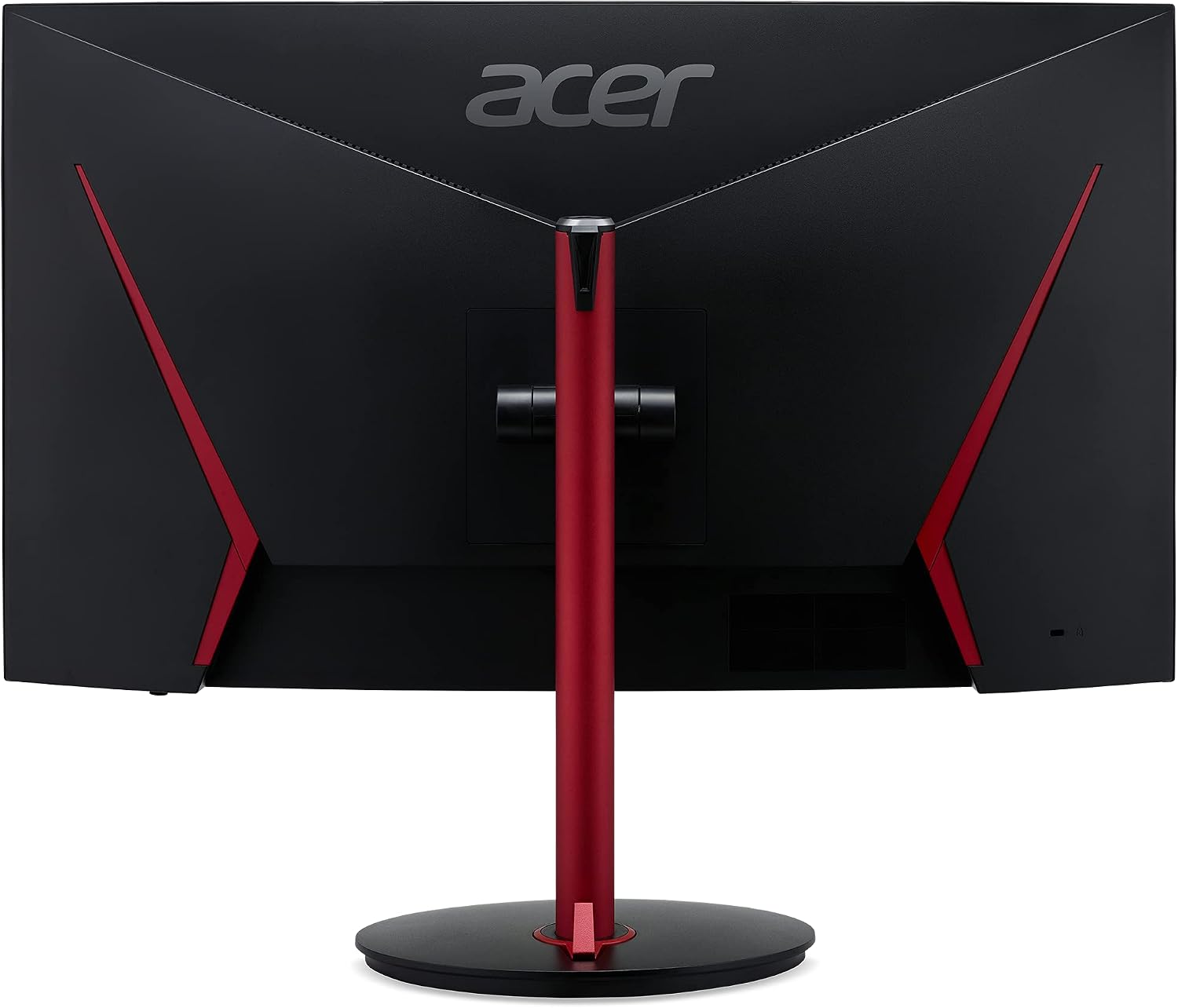 acer Nitro XZ272U Pbmiiphx 27' 1500R Curved Zero-Frame WQHD (2560 x 1440) Gaming Monitor | AMD FreeSync | Up to 165Hz | 4ms (G to G) | HDR 400 | 95% sRGB (1 x Display Port & 2 x HDMI 2.0 Ports)