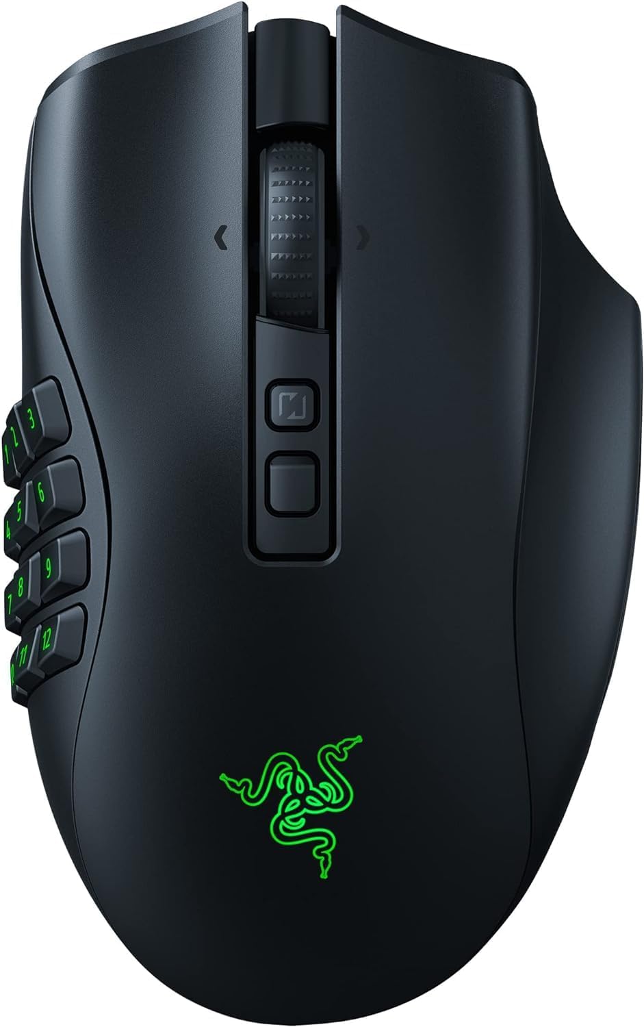 Razer Naga V2 Pro Mouse Right-Hand Rf Wireless + Bluetooth + USB, W128281627 (Rf Wireless + Bluetooth + USB Type-C Optical 30000 Dpi)