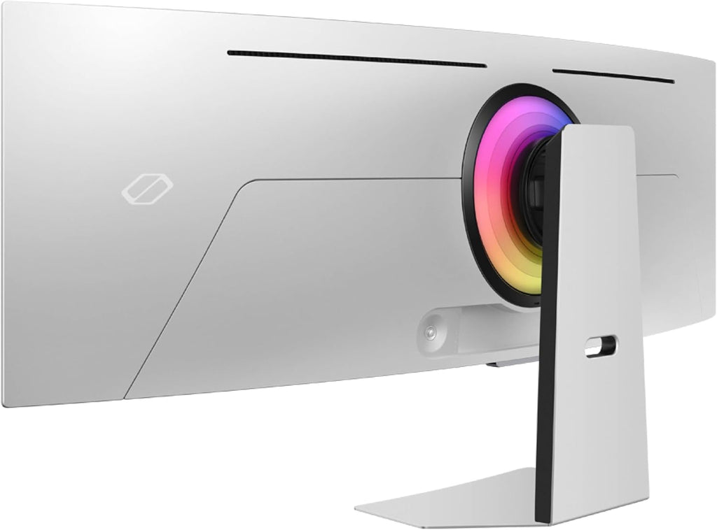 Samsung 49' Odyssey OLED G9 (G95SC) Curved Smart Gaming Monitor, QD-OLED, 240Hz, 0.03ms, FreeSync Premium Pro, G-Sync Compatible, Dual QHD, Neo Quantum Processor, LS49CG954SNXZA