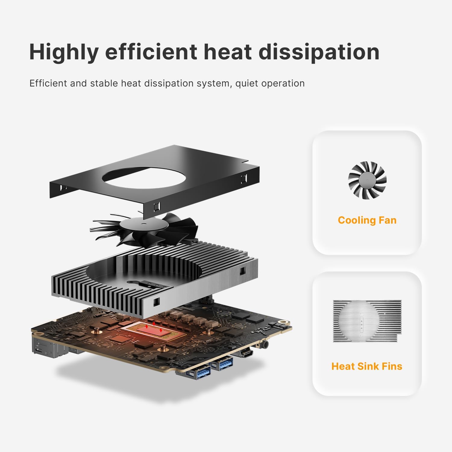 C4 Mini PC 11 Pro, Ryzen 5 3550H Mini Desktop Computer (Beat N150/N100/N95) Dual 1000Mbps NIC LAN, 8GB RAM 256GB SSD Micro PC, WiFi 5, BT 5.0, Triple Display, PC for Home Theater, Office